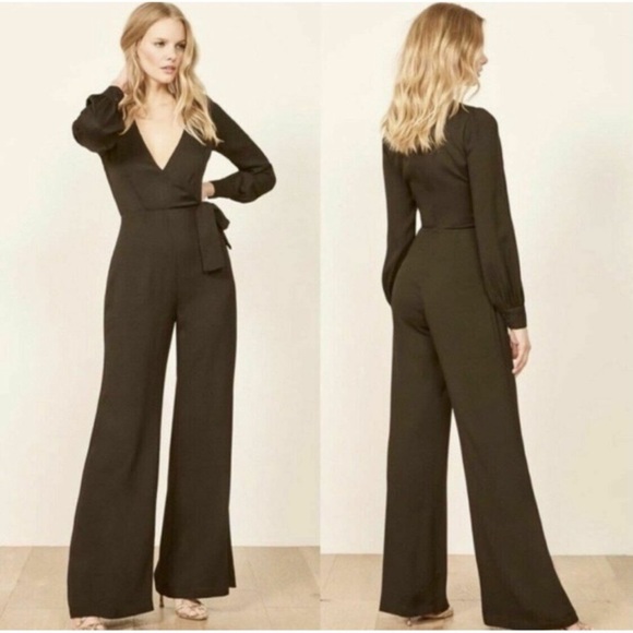 Reformation Molly Wide Leg Jumpsuit - Picture 2 of 10